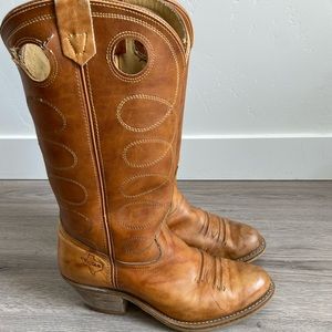 TEXAS Vintage 80s Cowboy Boots Men’s Size 9